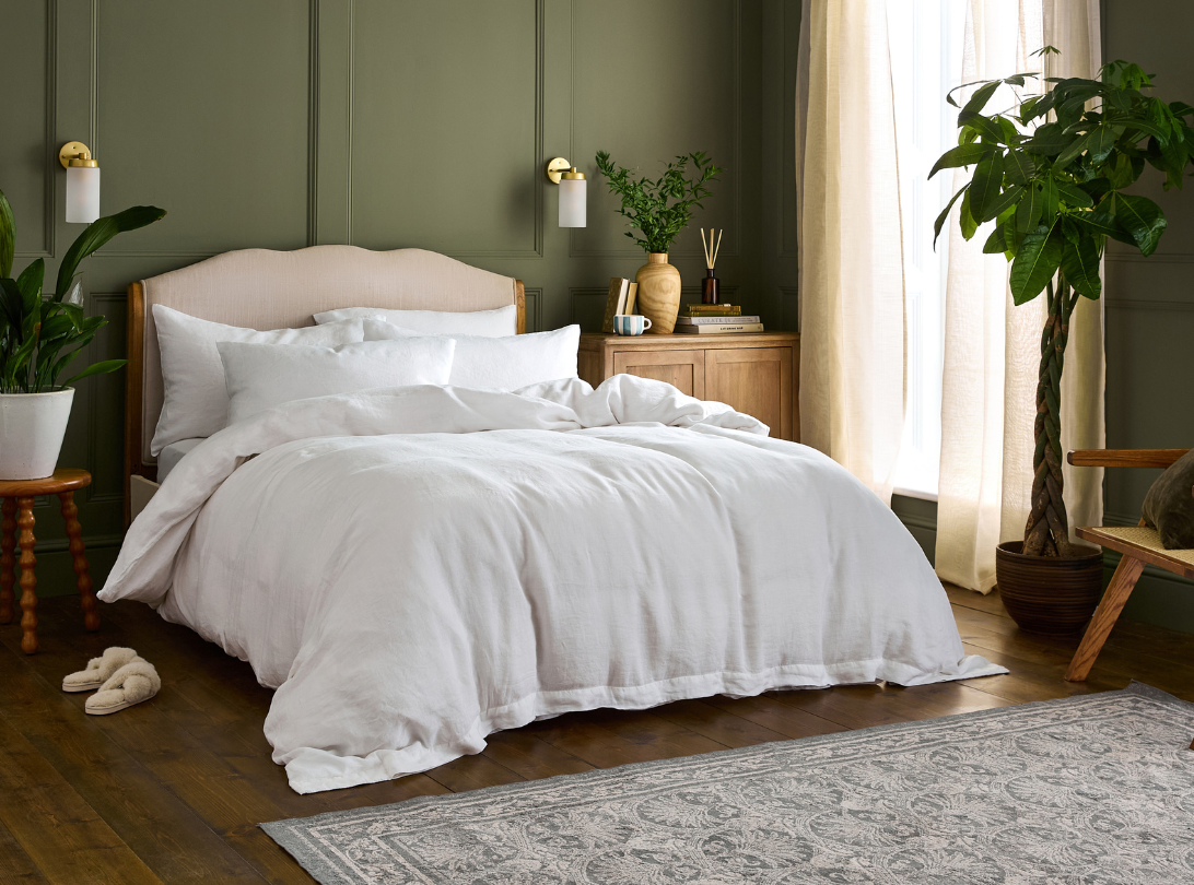 sustainable bed linen
