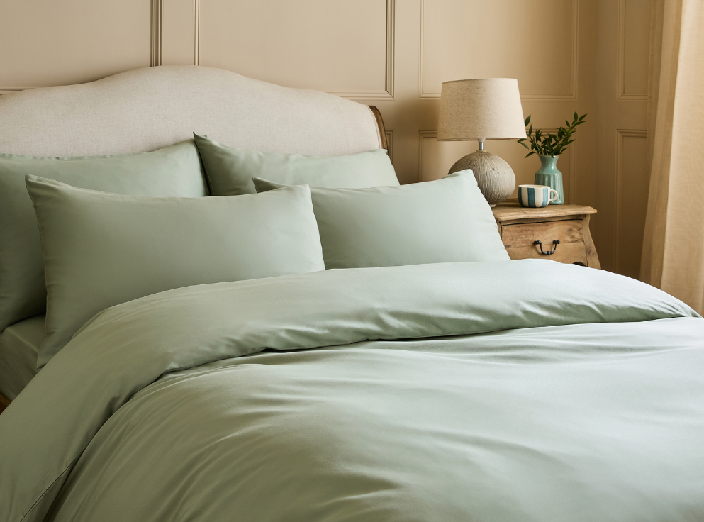sage green bedroom