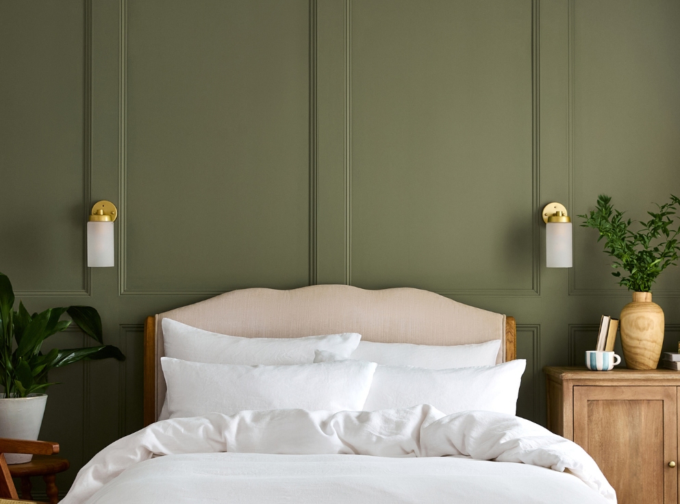 green bedroom ideas